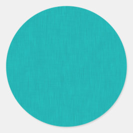 Pegatina Redonda Calm & simple visual teal textured background