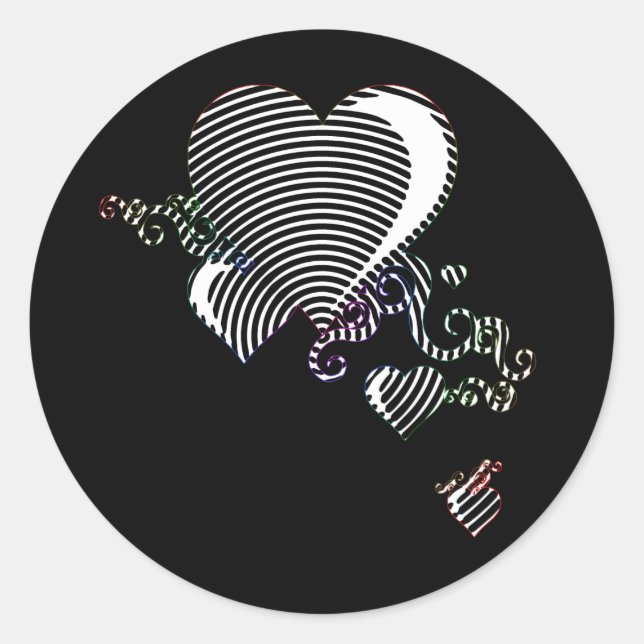 Pegatina Redonda calumnias (Anverso)