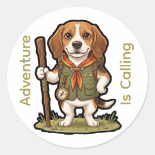 Pegatina Redonda Camiseta