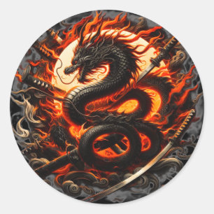 Pegatina Redonda Camiseta