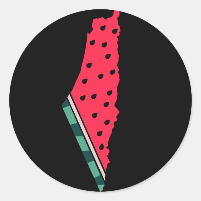 Pegatina Redonda Camiseta (Anverso)