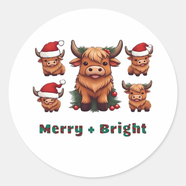 Pegatina Redonda Camiseta Daisy Vegan Classic (Anverso)