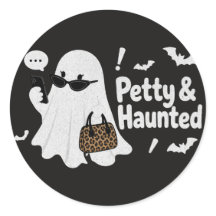 Camiseta de Fantasma Mezquina y Embrujada | Diseño