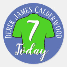 Camiseta de fútbol personalizable para cumpleaños