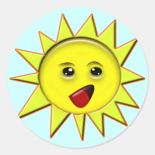 Pegatina Redonda Camiseta de Regalos de Energía Solar y Productos P