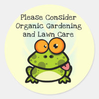 Camisetas y regalos de jardinería orgánica de rana