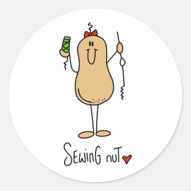 Pegatina Redonda Camisetas y regalos para mascotas (Anverso)