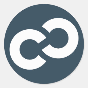 Pegatina Redonda CampaignChain bordadora