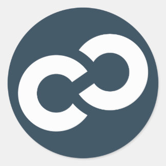 Pegatina Redonda CampaignChain bordadora