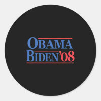Campaña 'Obama Biden 08', ventilado retro con prob