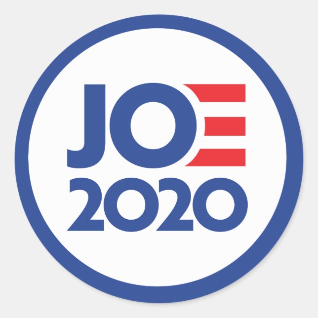 Pegatina Redonda Campaña para JOE 2020 (Anverso)