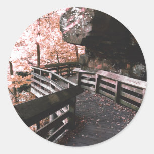 Pegatina Redonda campanada de brandywine