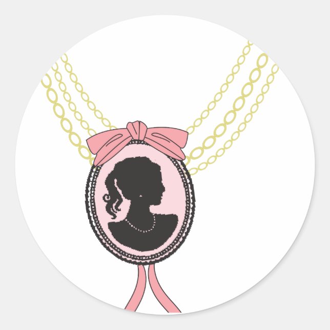 Pegatina Redonda campista (Anverso)