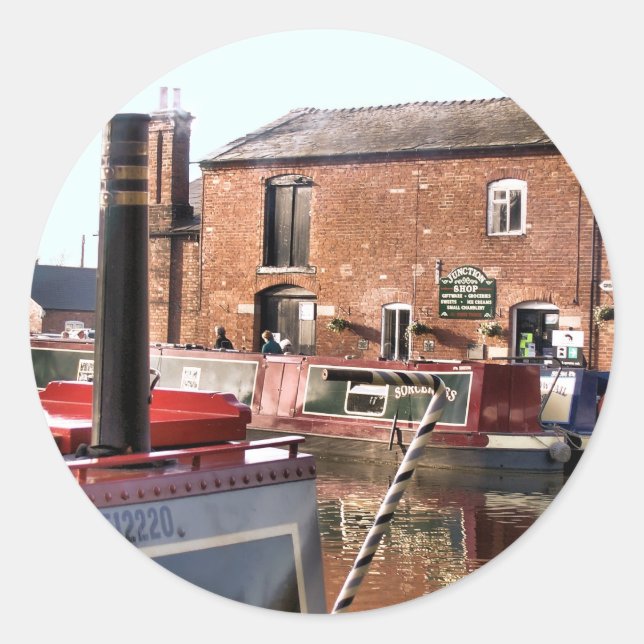 PEGATINA REDONDA CANALES (Anverso)