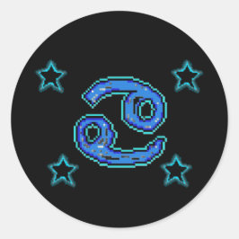 PEGATINA REDONDA CÁNCER