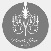 Candil Blanco Gris Agradecimiento