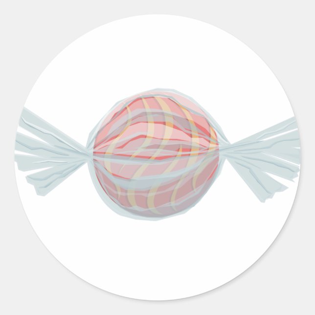 Pegatina Redonda Candy (Anverso)