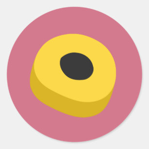 Pegatina Redonda Candy