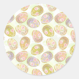 Pegatina Redonda Candy Bulk de Pascua