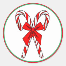 Candy Canes y Bow Navidades