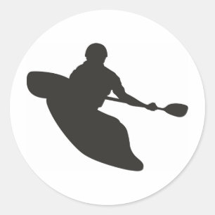 Pegatina Redonda Canoe