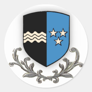 Pegatina Redonda Canton Aargau