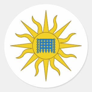 Pegatina Redonda Cantón de Summergate Populace Badge