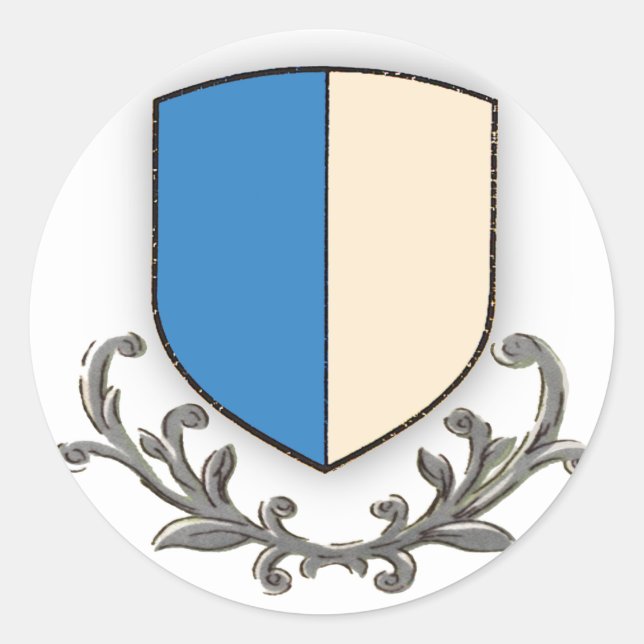 Pegatina Redonda Canton Luzern (Anverso)