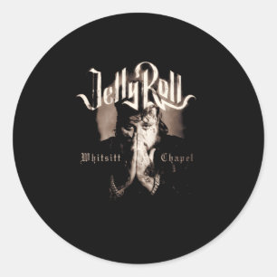 Pegatina Redonda Capilla de Jelly Roll Whitsitt