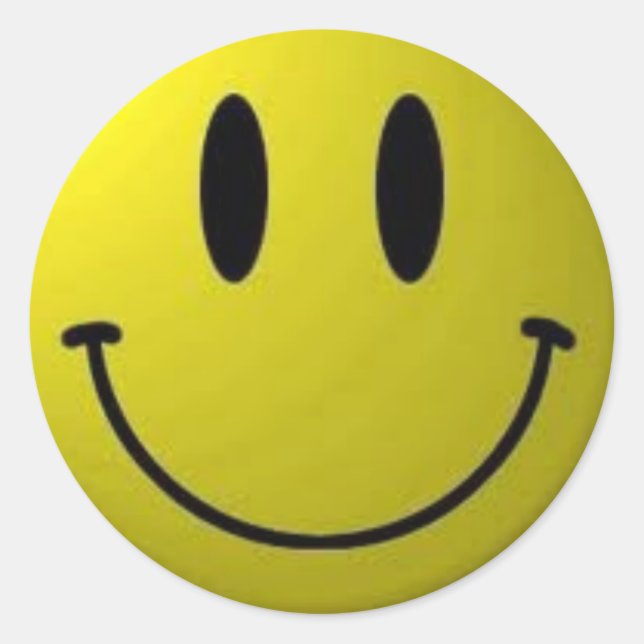 Pegatina Redonda Cara (Anverso)