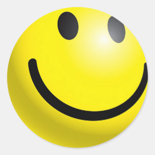 PEGATINA REDONDA CARA