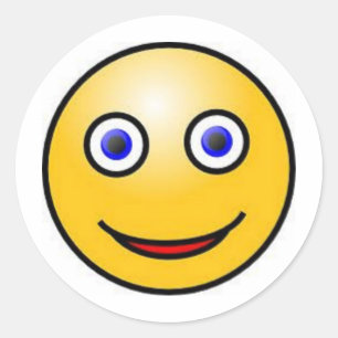 Pegatina Redonda Cara