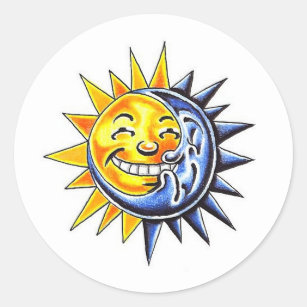 Regalos Sol Animado Y Luna Zazzle Es