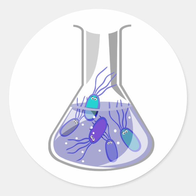 Pegatina Redonda Carácter cultural (Anverso)