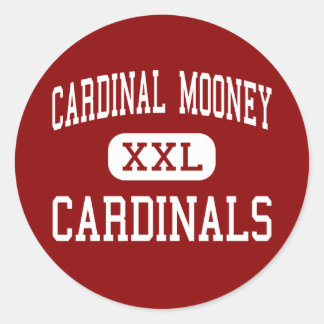 Pegatina Redonda Cardenal Mooney - Cardenales - High - Youngstown