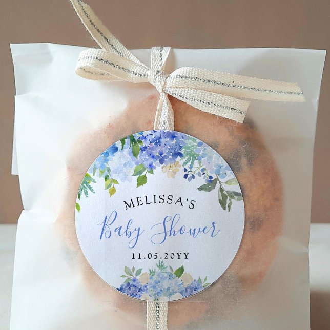 Pegatina Redonda Carolina Bloom Bouquet | BABY SHOWER (Subido por el creador)