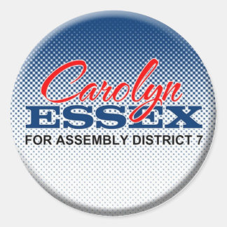 Pegatina Redonda carolynscandidato elogo