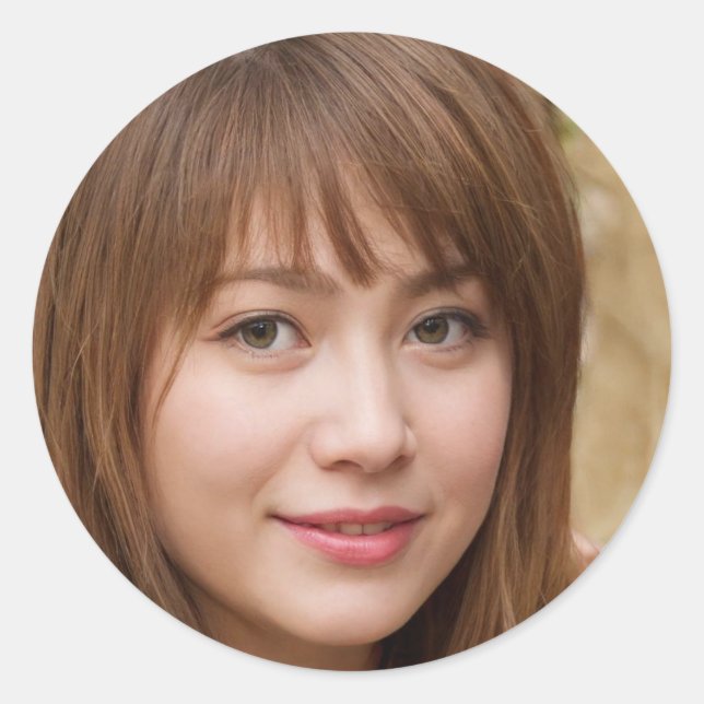 Pegatina Redonda Carpe Diem (Anverso)