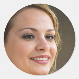 Pegatina Redonda Carpe Diem