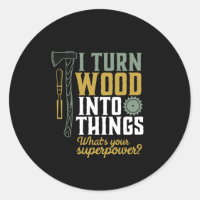 Carpintero gracioso Handyman que transformo la mad