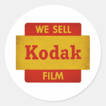 Cartel vintage de Kodak Film