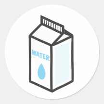 Cartón de agua