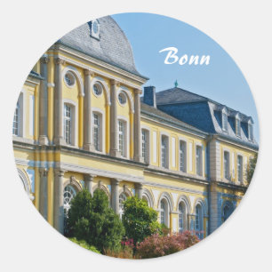 Pegatina Redonda Castle Poppelsdorf