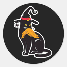 Pegatina Redonda Cat Ladies Kamala Harris 2024