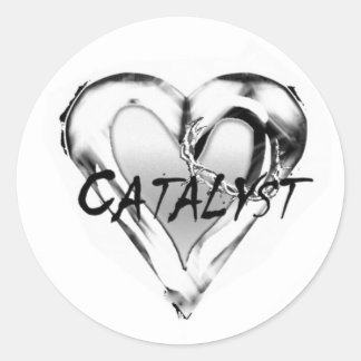 Pegatina Redonda Catalizador