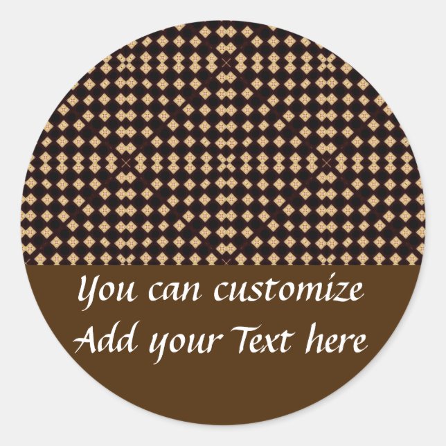 Pegatina Redonda CatchUp_ (Anverso)