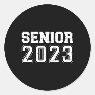 Pegatina Redonda Categoría Superior De 2023
