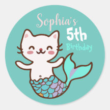 Cato de sirena de felina Meowmaid Purrmaid Chica C