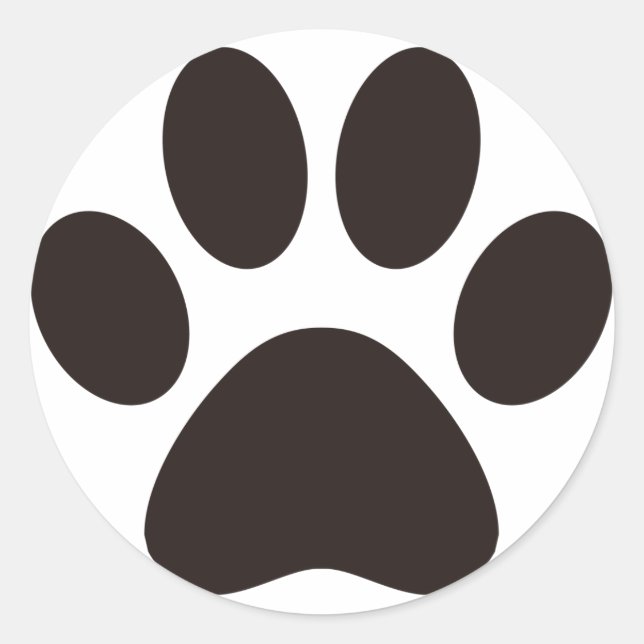PEGATINA REDONDA CAT'S_PAW (Anverso)
