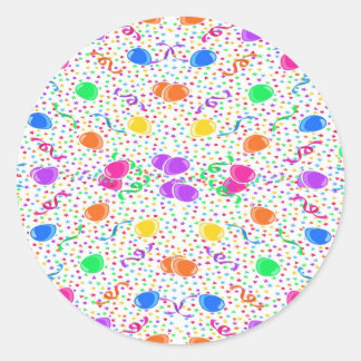 Pegatina Redonda Celebración
